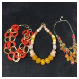Three Bold Statement Necklaces