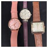 3 Quartz Wristwatches