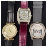 Three Fashion Watches