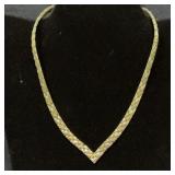 Sterling Silver Necklace, 34.9g