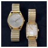 Two Vintage Watches: Citizen and Girard Perre