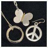 Sterling Silver Jewelry Lot, 18.4g