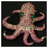 Kenneth Jay Lane Atlantis Octopus Pin