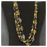 Multi Strand Beaded Necklace