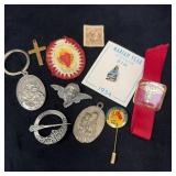Religious and Themed Pins and M