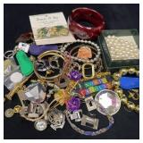 Crafting Supplies and Jewelry Lot