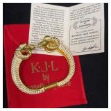 Kenneth Jay Lane Ravishing Ram Bangle