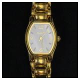 Elgin Gold Tone Ladies Wristwatch