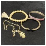 Four Stylish Bracelets Assorted Styles