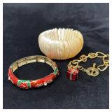 Three Fashion Bracelets