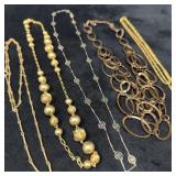 5 Metal Necklaces
