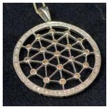 Sterling Silver Pendant with 18" Chain