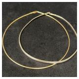Sterling Silver and Gold Tone Chains, 2pcs