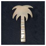 Sterling Silver Palmetto Tree Pin/Pendant