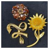 Three Brooches, Mixed Designs