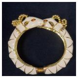 Kenneth Jay Lane Greek Ram Bangle