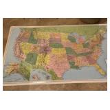 Rand McNally Cosmopolitan Series USA Map