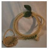 Charleston Sweet Grass Wreath and Basket