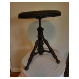 Wood Iron Adjustable Piano Stool