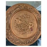 Peerage Copper-Colored Metal Plates,