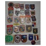 US Army patches, rank chevrons, insignia,