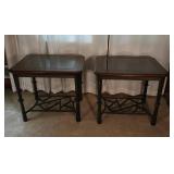 24'x28' Marble Top End Tables