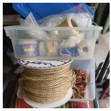 Rope and Twine Lot, Various Types
