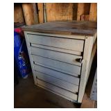 Metal Storage Cabinet With 5 Drawers