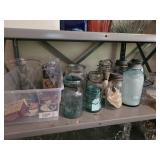 Ball and Atlas Mason Jars with Lids Assort.