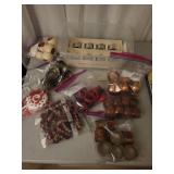 Napkin Rings Lot, Mixed Materials