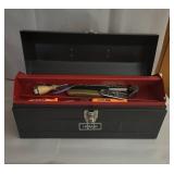 Homak Steel Toolbox With Hand Tools
