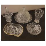 Pressed and Cut Glass Tableware