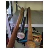 Ted Williams and Hutch Baseball Bats, Plus