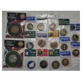 U.S. Army Challenge Coins & Coasters Lot
