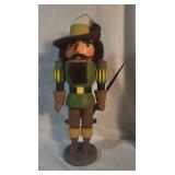 Wooden Nutcracker Soldier With Sword