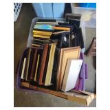 Two Totes of Assorted Picture Frames