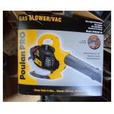 Poulan Pro Gas Blower/Vac 25cc Model BVM210VS