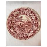 Spode Archive Collection Italian Red Plate