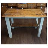 Wood Table Kitchen Center Island 40' x 24'