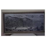 Matthï¿½us Merian Heidelberg Framed Print
