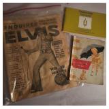 Lot: Elvis Newspaper, Oldsmobile Manual