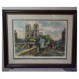 Raphael Paris Notre-Dame Framed Print