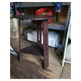 Wood Tables and Stool Lot