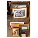 Framed Artwork and Prints Assortment