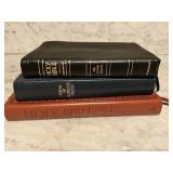2 Bibles and Hymnal