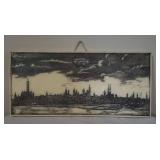 Augusta Vindelicorum etching on Resin Plaque