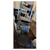 Antique Wooden Chairs, Mixed Styles