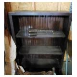 2 Wood Shelving Units