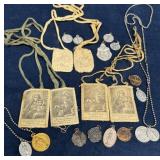 Catholic Religious Medals and Scapular