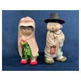 KOREART Korean Couple Ceramic Figurines